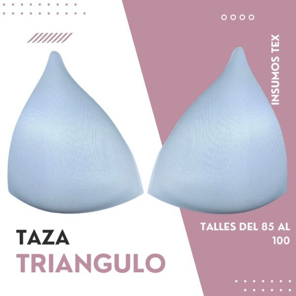 Producto - Taza triángulo blanco (por par)