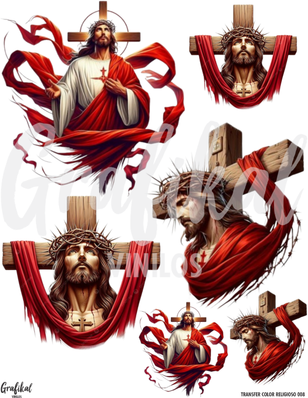 Producto - Transfer Color Religioso 008
