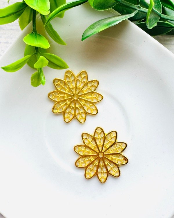 Producto - FLOR LUCERITO ACERO DORADO