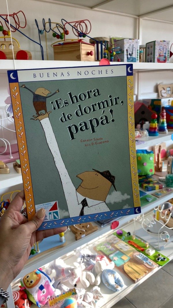 Producto - Libro " Es hora de dormir papá" de Coralie Saudo y Kris Di Giacomo