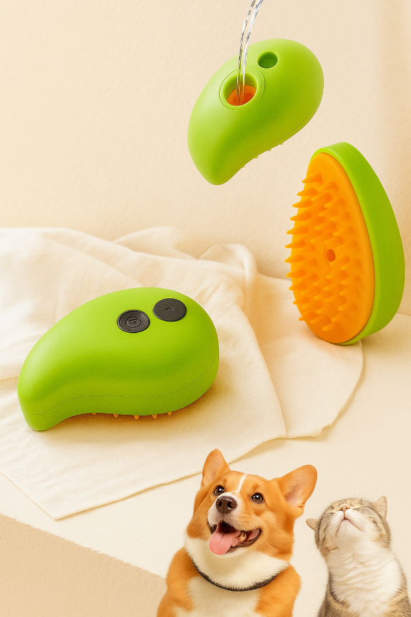 Producto - Cepillo de vapor 3 en 1 para mascotas