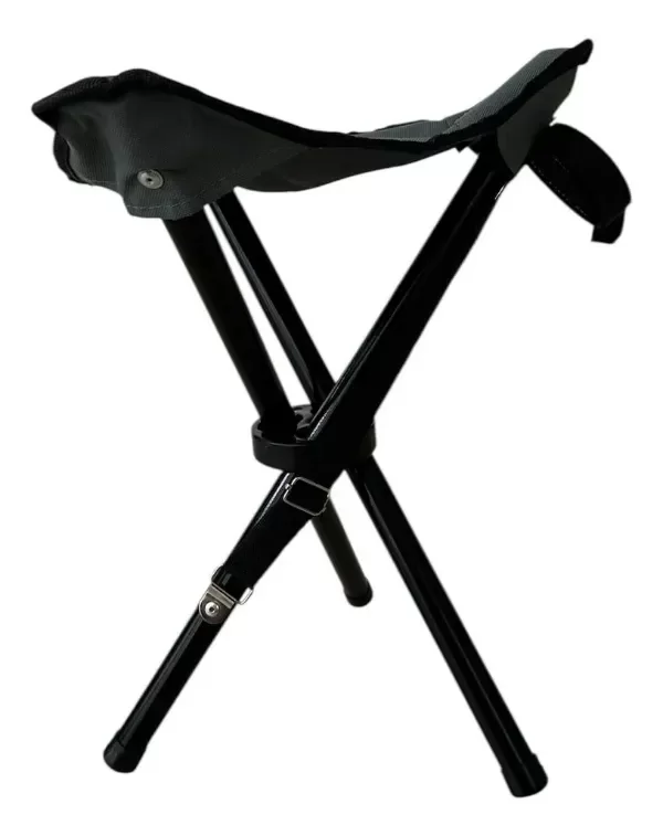 Producto - Banco Plegable Para Camping Playa Reforzado 3 Patas 80kg