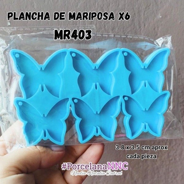 Producto - Plancha de Mariposas x 6 MR403