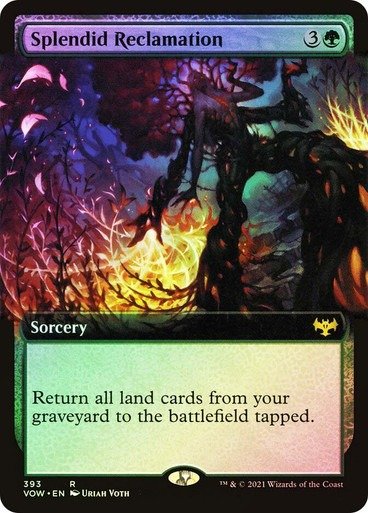 Producto - Splendid Reclamation (Extended Art Foil)