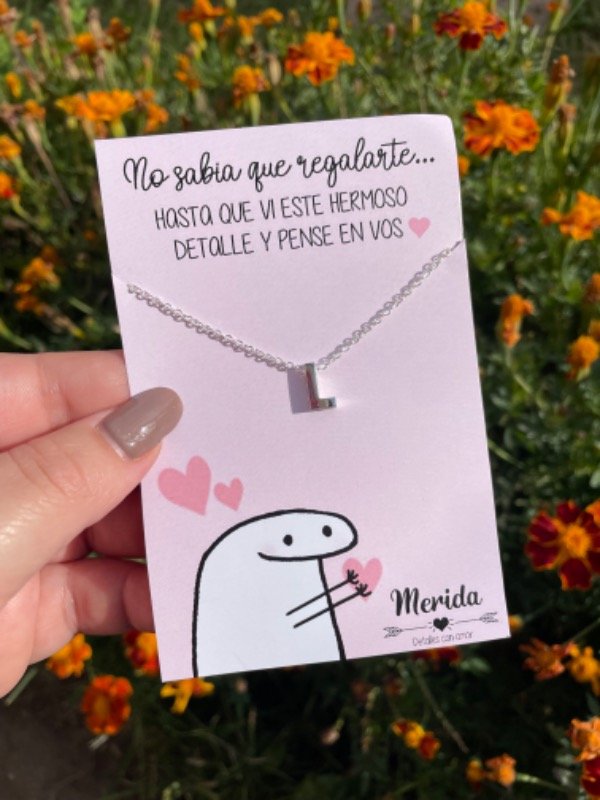 Producto - Collar inicial L