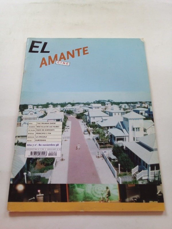 Producto - El amante Cine #80 - Noviembre 1998 - The Truman Show Kurosawa La anguila