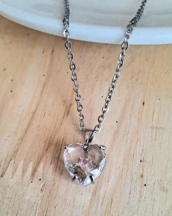 Producto - Collar Lisa Plateado