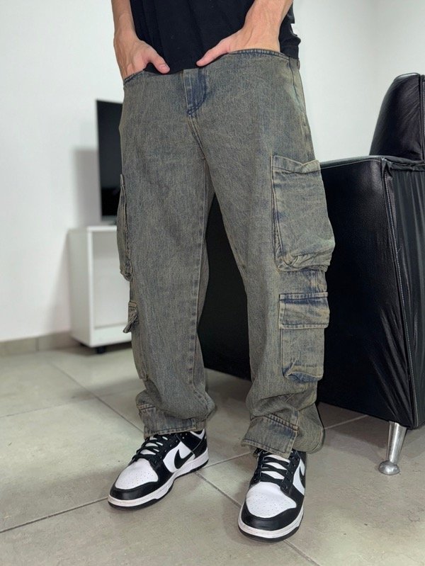 Producto - JEANS BAGGY MULTICARGO