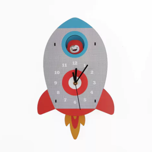 Producto - Relojes con movimiento de péndulo Rocket cohete