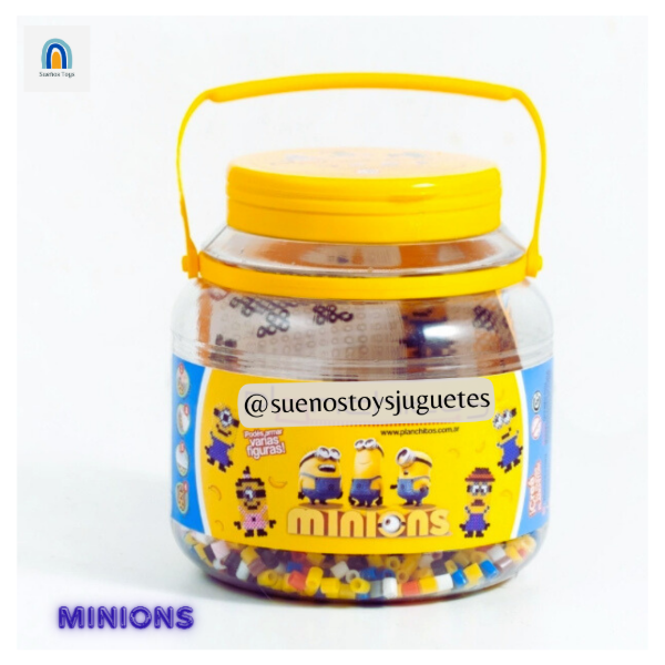 Producto - Arte Pixel con Hama Beads MINIONS