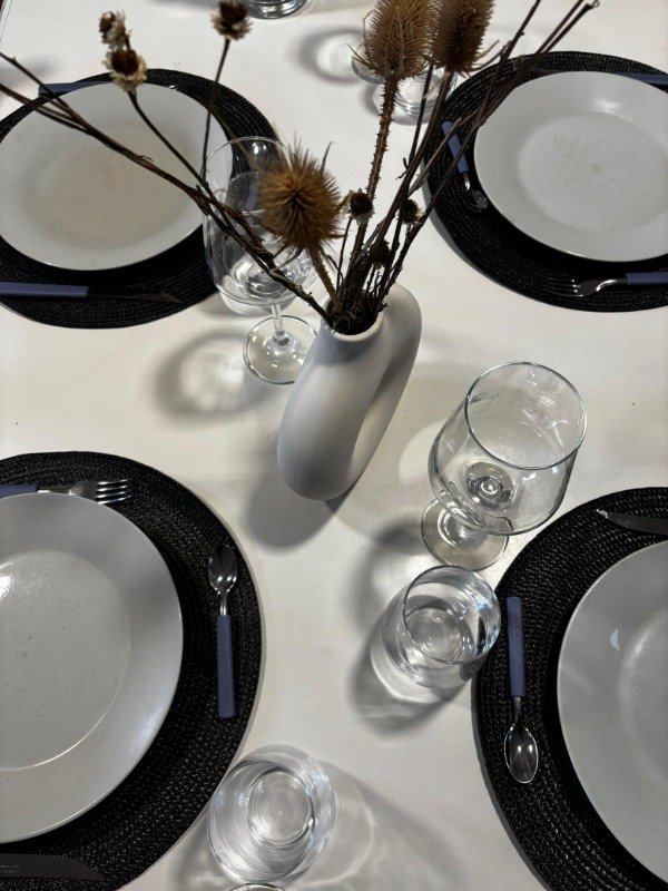 Producto - Plato de sitio Loto set x2