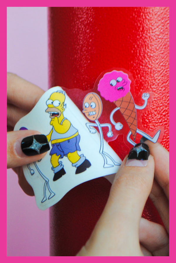 Producto - Stickers de Vinilo Transparente (plancha)