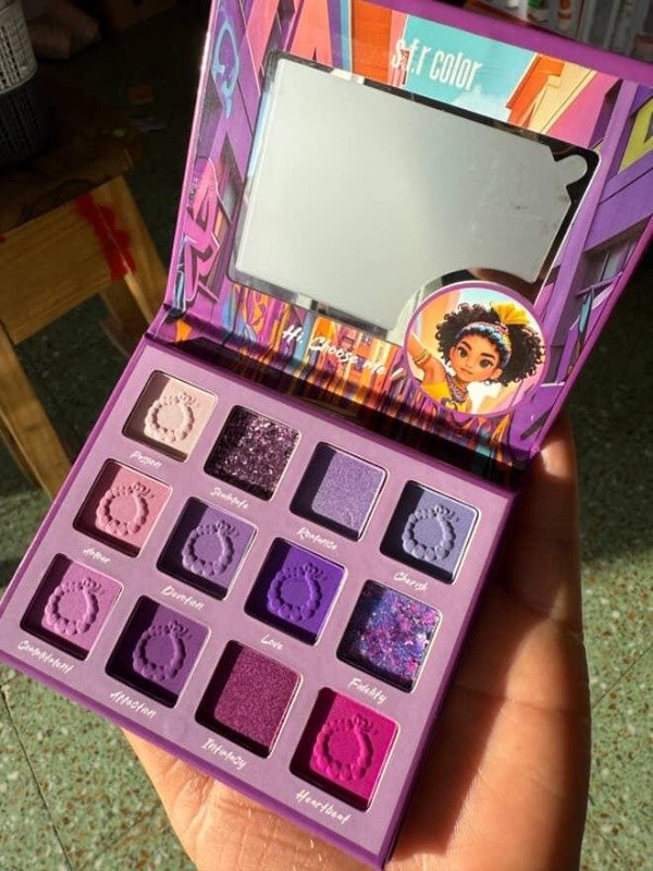 Producto - Paleta s.f.r Color girl world lila