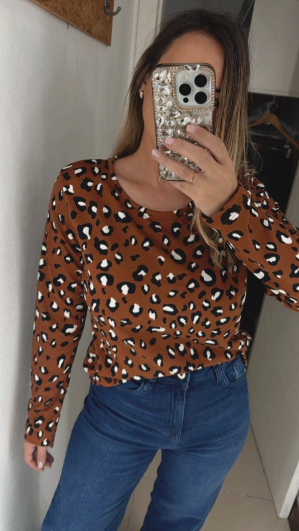 Producto - Camiseta Frizada animal print