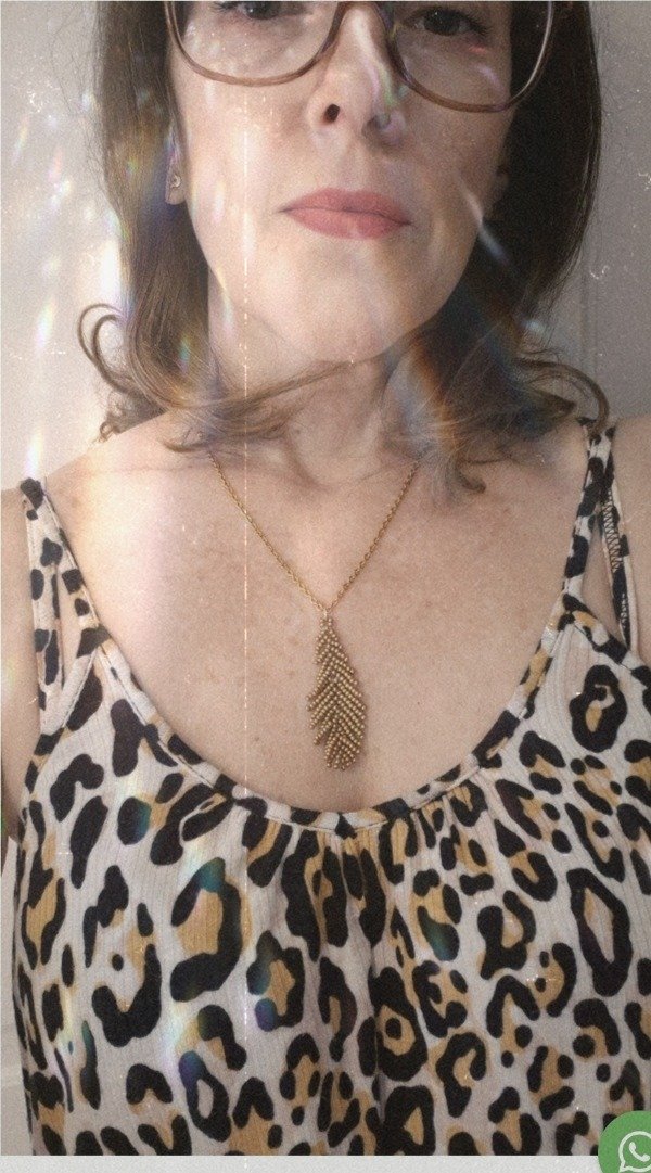 Producto - Collar Plumaje Dorado - 9
