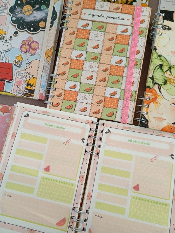 Producto - Agenda perpetua sandía - 6