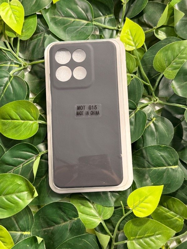 Producto - Silicona negra/ Moto G15