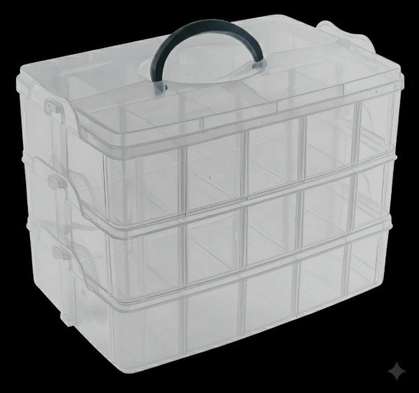 Producto - Caja Gavetero maletín 30 divisiones