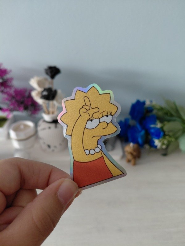 Producto - Stickers holográficos - Colección "Los Simpson" 0157
