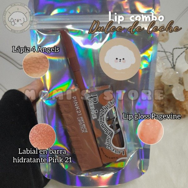 Producto - Lip combo "dulce de leche"