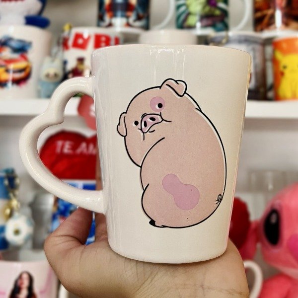 Producto - Taza CHANCHITO CORAZON