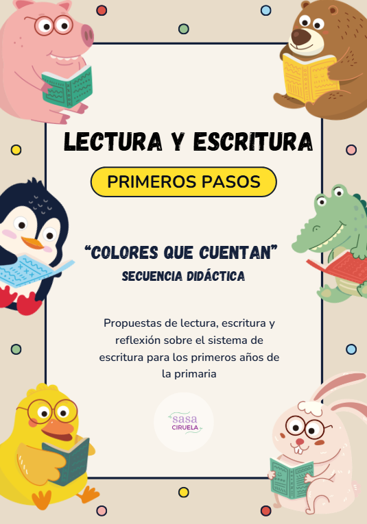 Producto - COLORES QUE CUENTAN - LECTURA Y ESCRITURA, PRIMEROS PASOS