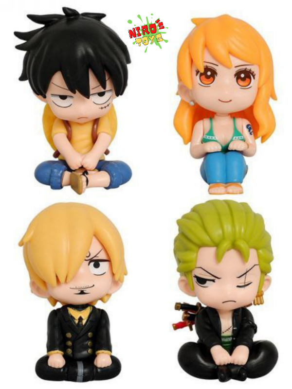 Producto - ONE PIECE SET X4 DE 10CM MOD. 39