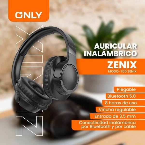 Producto - Auricular Vincha Zenix Grande ROSA - 2