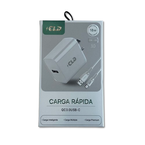 Producto - CARGADOR COMPLETO 18W USB-C - 0