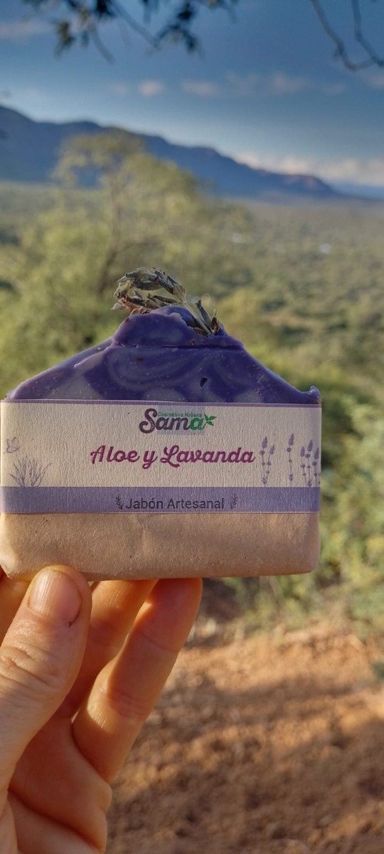 Producto - Jabón de Aloe y Lavanda