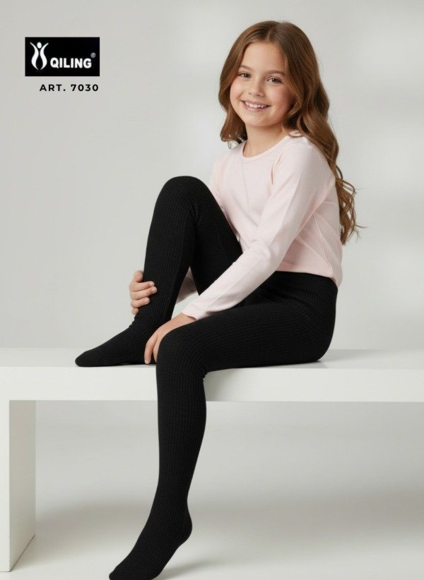 Producto - Art. 7030- QILING- MEDIA DOCENA Cancan Termico de Morley Frizado