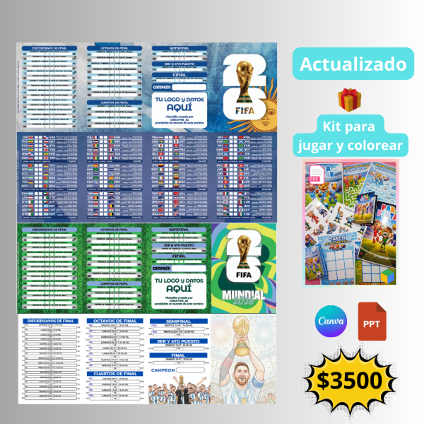 Producto - ACTUALIZACIÓN FIXTURE MUNDIAL 2026