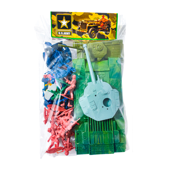 Producto - TANQUE CON SOLDADOS 25CM