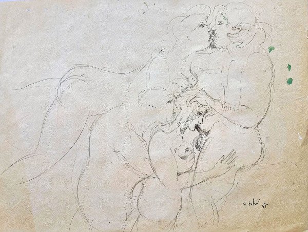 Producto - Rubió, Nicolás - Serie erótica (tintas)