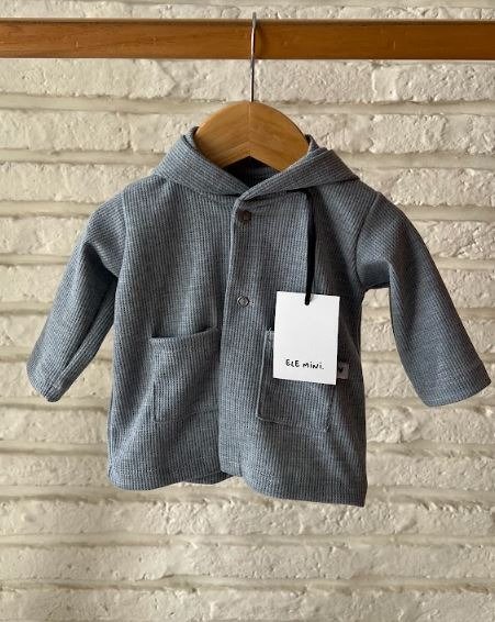 Producto - Conunto bebe waffle con capucha