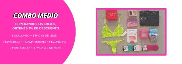 Producto - COMBO MEDIO
