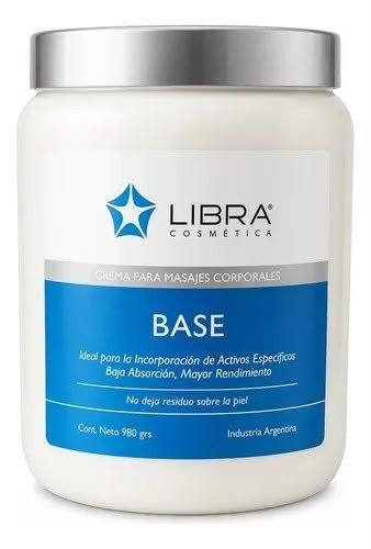 Producto - CREMA BASE PARA MASAJES LIBRA 980gs