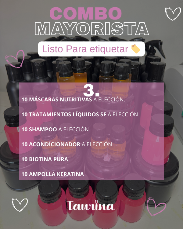 Producto - COMBO 3 MAYORISTA