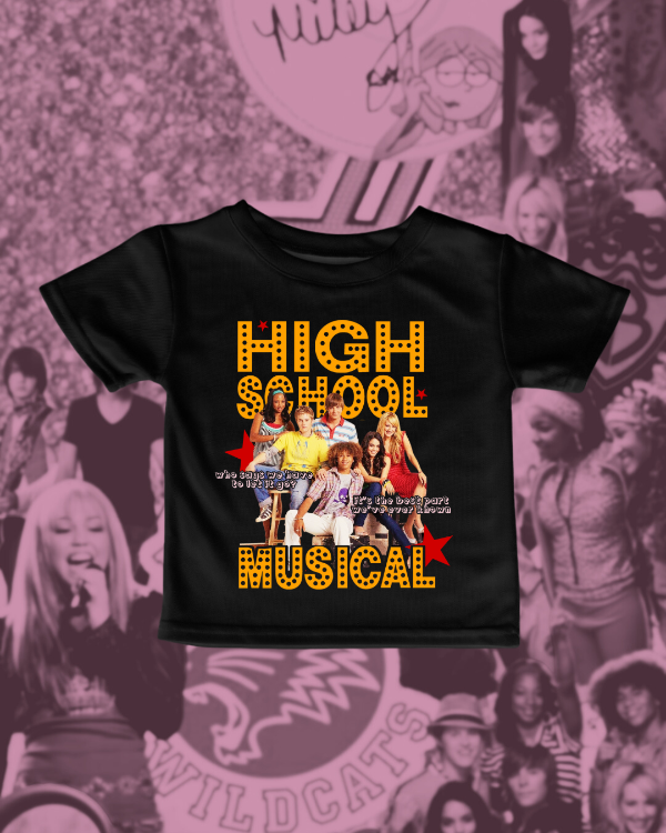 High school musical baby tee