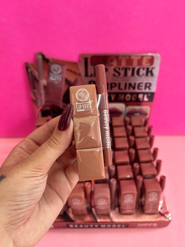 Producto - Líp Stick + Líp Liner Matte Beauty Model