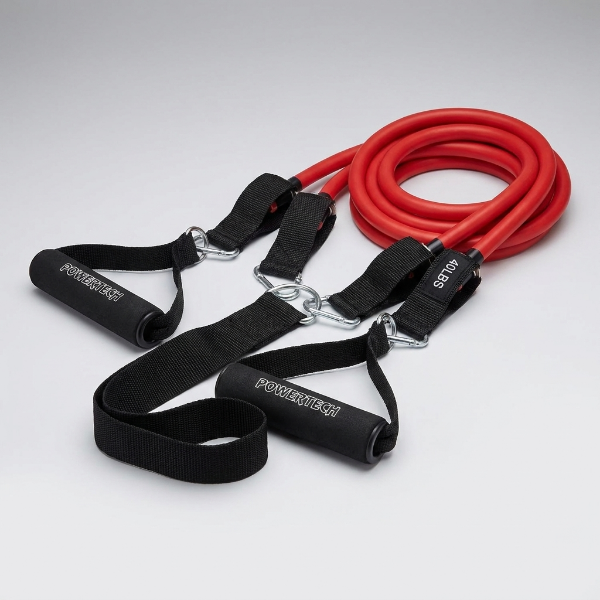 Producto - Banda elastica Funcional con anclaje - 40lbs - Int. MEDIA - POWERTECH