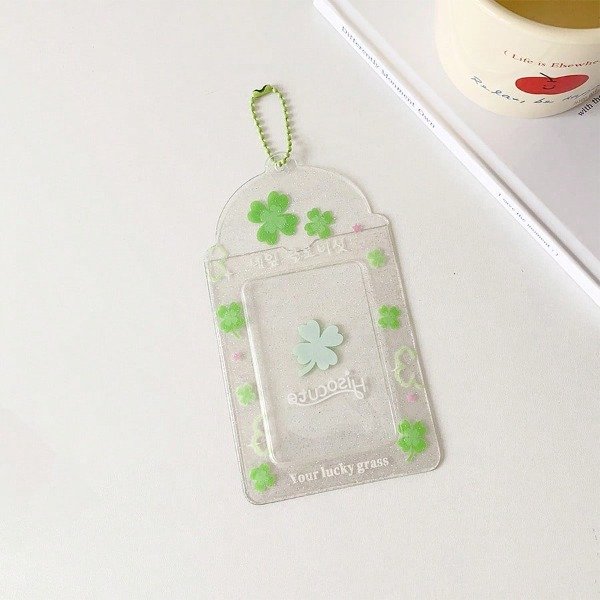 Producto - Holder trebol transparente