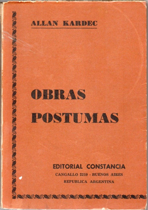 Producto - Alan Kardec - Obras postumas - Constancia - 0