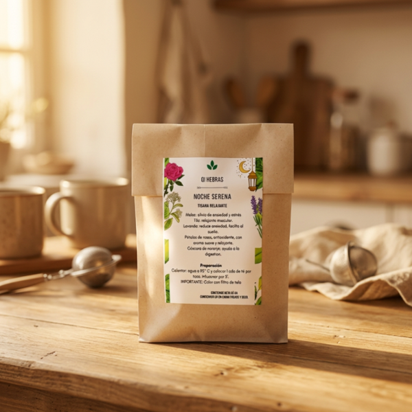 Producto - NOCHE SERENA - Tisana para dormir por 50 gr.