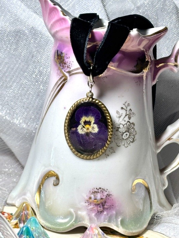 Producto - Choker Pensamiento Violetta