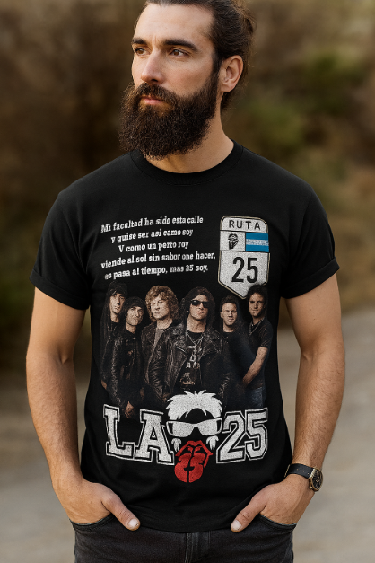 Producto - REMERA LA 25 -BRILLA EN LA OSCURIDAD
