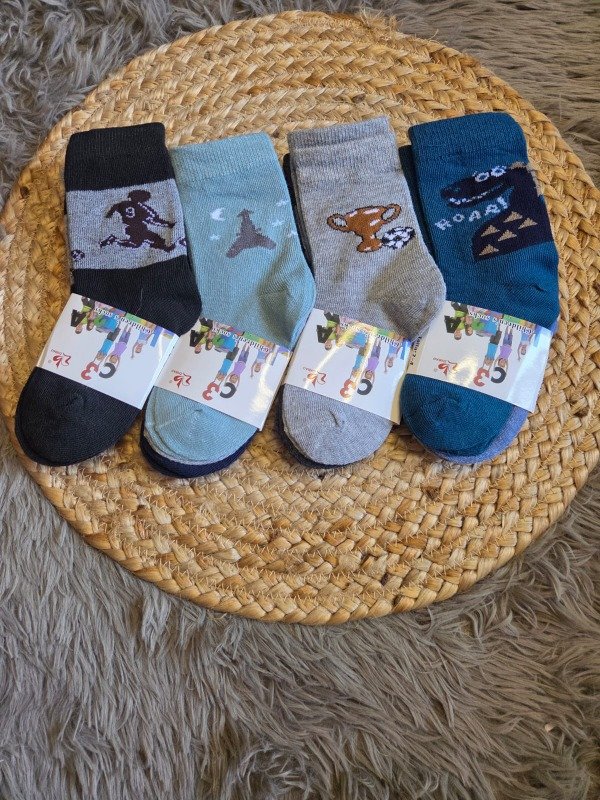 Producto - (DOCENA) de medias Infantiles 8 a 10  años NENE