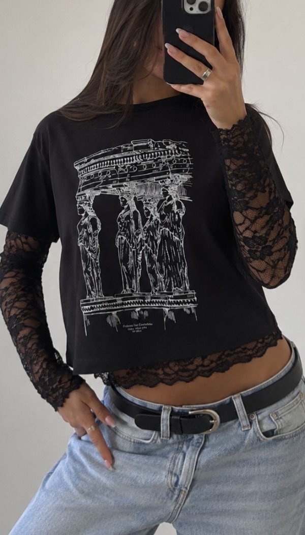 Remera de algodón Cleo