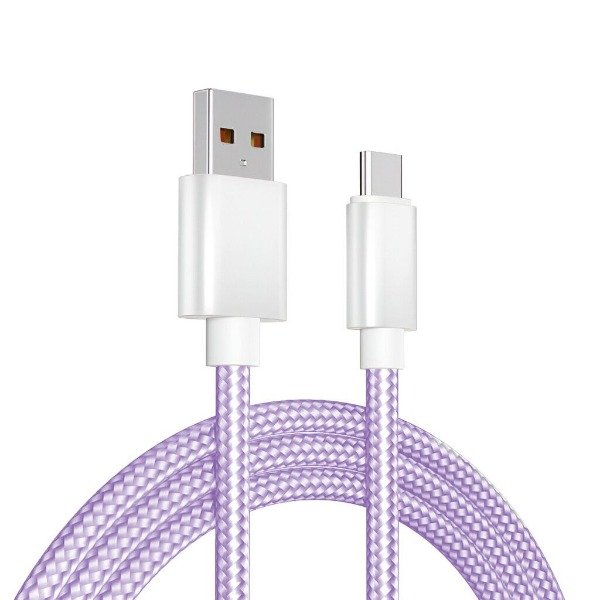 Producto - Cable Sook Candy Lila Tipo C