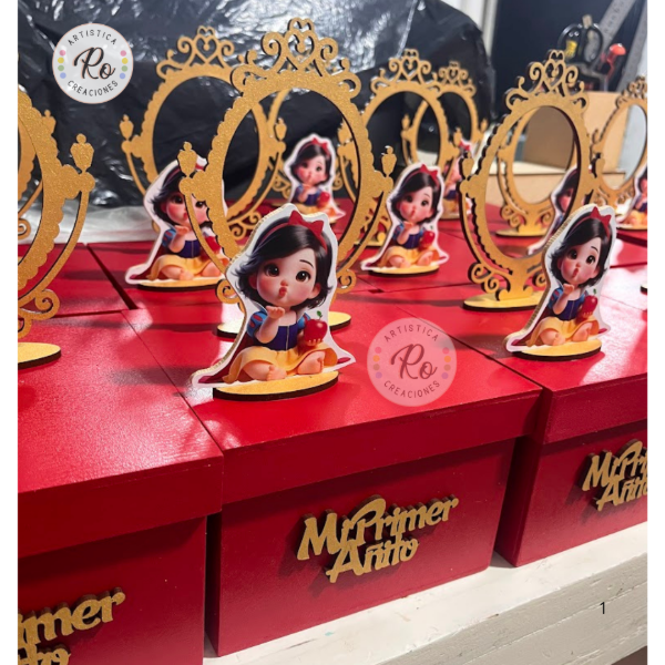 Producto - CAJA 15X15X10CM PRINCESA